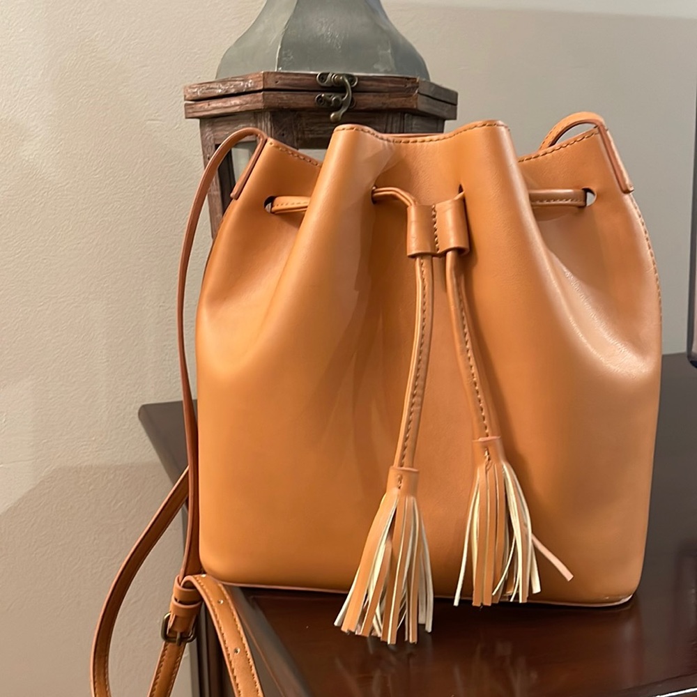 J Crew Beautiful Camel Color Bag